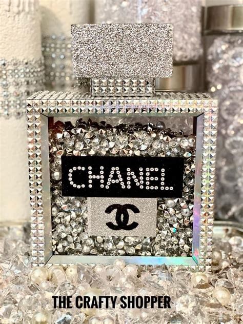 decor diy chanel perfume bottle|dollar tree Chanel perfume bottle.